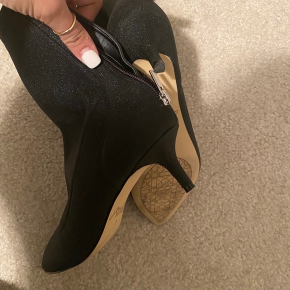 BADGLEY MISCHKA BLACK BOOTS - Picture 5 of 9